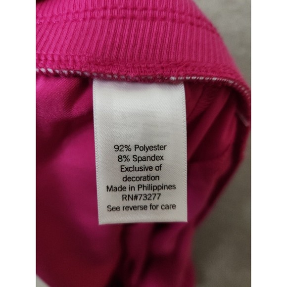Croft & Barrow Lightweight Shorts Womens 2X Pink Pull On Wicking NEW - Picture 6 of 7
